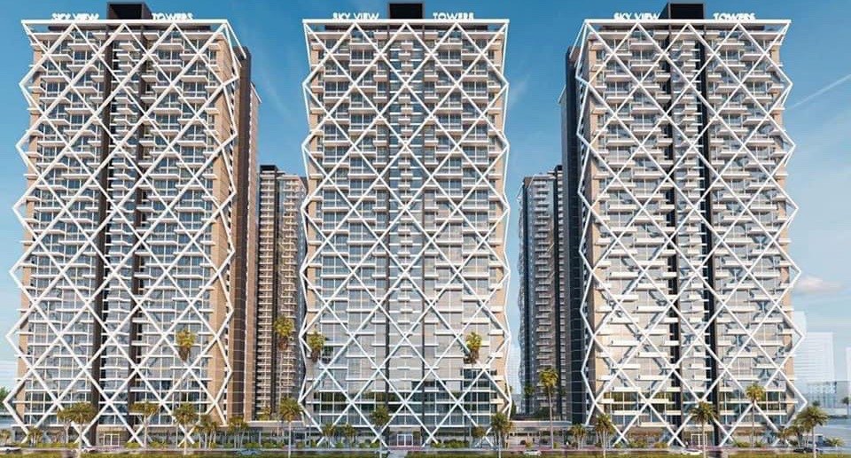 Completed high-rise towers